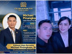 Michael Pinangkaan SH, Calon Hukum Tua Yang Jadi Pilihan  Masyarakat di Desa Kalawat
