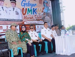 Wabup Theodorus Kawatu Buka Gebyar UMKM Merah Putih 2026 di Teluk Amurang