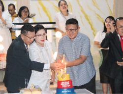 Wabup Theodorus Kawatu Hadiri HUT ke-81 GPdI Agape Tiniawangko