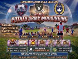 HUT ke-8, SSB Potato Army Modinding Gelar Turnamen U-10 hingga U-14 se-Sulut