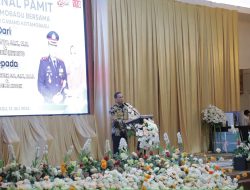 Walikota dan Wakil Walikota Hadiri Kenal Pamit Kapolres Kotamobagu AKBP Irwanto dan AKBP Abdul Kholik