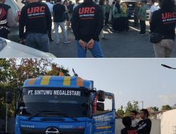 Proses Pendistribusian BBM Dipantau, Tim URC Polres Kotamobagu Gelar Patroli Ketat di Sejumlah SPBU