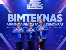 Di Komandani Noortje Henny Van Bone, DPC Partai Demokrat Manado Hadiri HUT Ke-25 dan Bimtek DPP Partai Demokrat