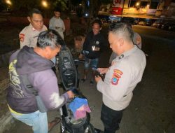 Jaga Kamtibmas Tetap Kondusif, Polsek Wenang KRYD dan Sasar Sejumlah Titik