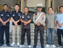 Minggu Kasih Polsek Malalayang, Polisi Ajak Jemaat Bersama Jaga Kamtibmas