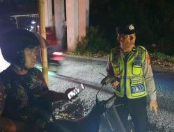 KRYD Polsek Pineleng Sasar Sejumlah Titik, Antisipasi Gangguan Kamtibmas Malam Hari