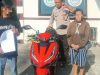 Polsek Mapanget Tindak Pengendara Motor, Empat Knalpot Brong Dihancurkan