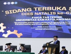 Puncak Dies Natalis ke-62 Fatek Unsrat, Momentum Refleksi Menuju Engineering Berkelanjutan