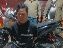 Tim Opsnal Polsek Malalayang Amankan Terduga Pelaku Curanmor