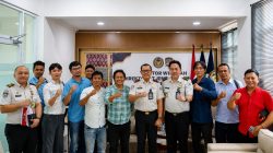 Kepala Kantor Wilayah Ditjen Imigrasi Sulawesi Utara I Gusti Bagus M. Ibrahim mengajak insan pers memperkuat kolaborasi dalam mendukung tugas keimigrasian.