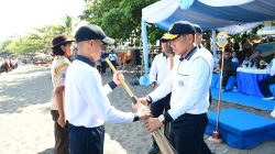 Kodaeral VIII menggelar Program Laut Bersih TNI Angkatan Laut di Pantai Karang Ria, Kota Manado, Selasa (8/9/2026). Kegiatan tersebut dipimpin Wadan Kodaeral VIII Laksamana Pertama TNI Tony Herdijanto