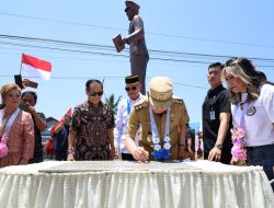 Wagub Victor Mailangkay Resmikan Monumen Pahlawan Nasional Pierre Tendean di Remboken