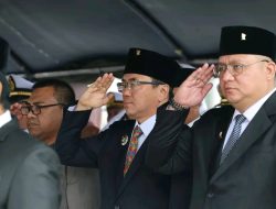 Walikota Andrei Angouw , Hadiri Upacara Perayaan HUT TNI Ke-81