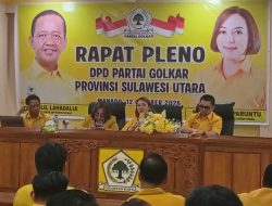 MEP Pimpin Rapat Perdana Partai Golkar Sulut, Ajak Kader Tetap Solid