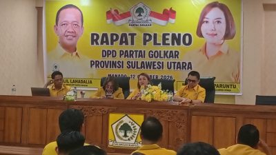 MEP Pimpin Rapat Perdana Partai Golkar Sulut, Ajak Kader Tetap Solid