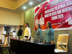 Bupati Franky Wongkar Buka Pelatihan IKM bagi Wirausaha Baru di Uwuran Satu