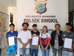 Polsek Singkil Gelar Problem Solving, Tiga Anak Muda Dibina Usai Diamankan