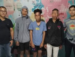 Polsek Tikala Amankan Pelajar Pembawa Senjata Tajam Saat Tawuran