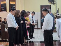 Felly Estelita Runtuwene dan Viktor Mailangkay, Disatukan Dalam Ibadah Sabbath dan Perjamuan Kudus