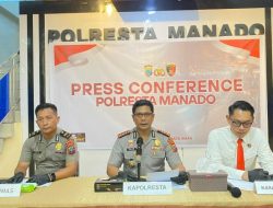 Kapolresta Manado Ungkap Kasus Senpi Ilegal dan Pencurian Berantai