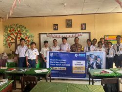Kapolsek Bunaken Sosialisasikan Penerimaan SMA Kemala Taruna Bhayangkara di SMP Kristen Molas