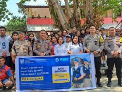 Polsek Tuminting Kenalkan SMA Kemala Taruna Bhayangkara kepada Siswa SMP Negeri 3 Manado