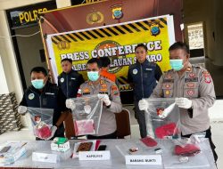 Polres Kepulauan Sitaro Ungkap Kasus Sabu, Seorang Pria dan 43 Paket Diamankan