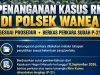 Polsek Wanea Tegaskan Penanganan Perkara RK Sesuai Prosedur Hukum