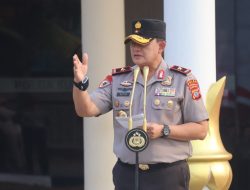 Wakapolda Sulut Jabarkan Tagline ‘Polisi Bersama Masyarakat’ Dalam Apel Pagi