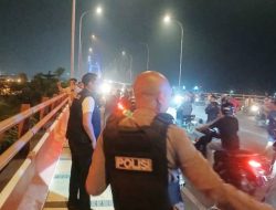 KRYD Polsek Tuminting, Personel Gerak Cepat Tinjau Kebakaran 27 Rumah di Sindulang Satu