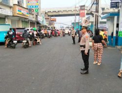 Jaga Kelancaran Akses Pelabuhan, Polsek Pelabuhan Manado Intensifkan Pengaturan Lalu Lintas