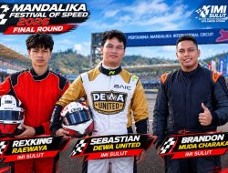 3 Pembalap Sulut Menggebrak Mandalika Festival of Speed 2026 Final Round