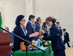 45 Lulusan FK Unsrat Resmi Disumpah, Plt Rektor Jamaluddin Jompa Sampaikan Pesan Pengabdian