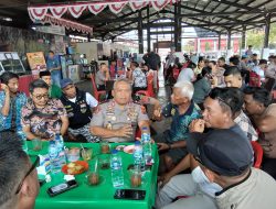 Sambangi Pasar Bersehati, Kapolda Sulut Serap Aspirasi Pedagang dan Tegaskan Layanan Polisi 110