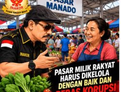 Kinerja KaPolda Sulut Mumpuni Sejalan Semangat Asta Cita, Inakor Minta Kasus Dugaan Korupsi di Perumda Pasar Harus DiTuntaskan