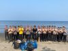 Kapolresta Manado Pimpin Aksi Bersih Pantai Karangria
