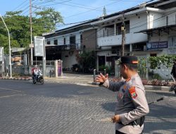 Kapolresta Manado Cek Strong Point Pagi, Pastikan Arus Lalu Lintas Lancar