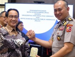 Pusat Studi Kepolisian Unsrat-Polri Mulai November, Plt Rektor Jamaluddin Jompa Teken MoU Strategis